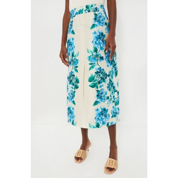 Tuckernuck Dresses & Skirts - Tuckernuck Water’s Edge Painterly Hydrangea  Kennedy Skirt NWT Size Medium